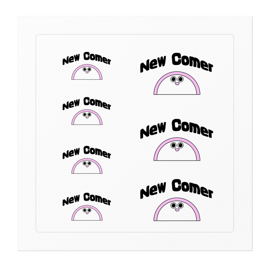 New Comer ステッカー