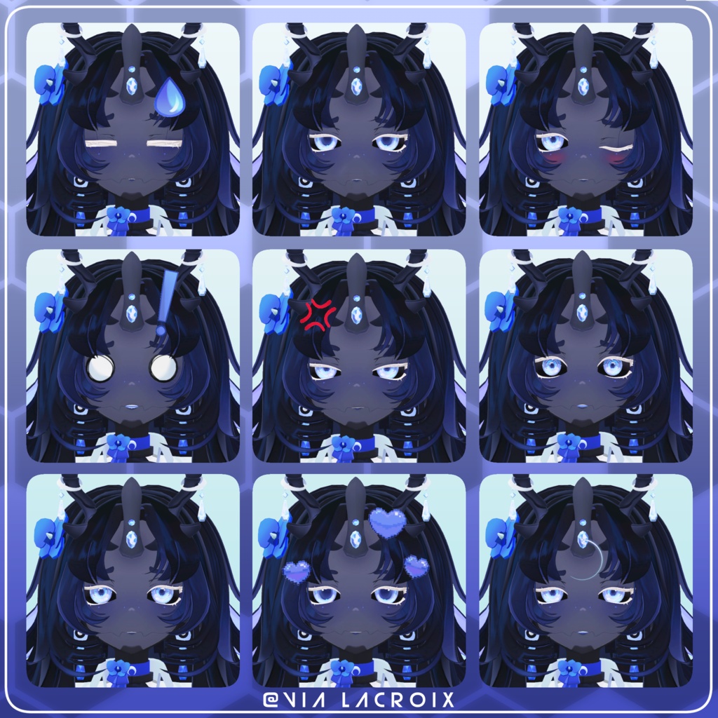 Orchid Beetle Robot, 3D avatar for VRChat