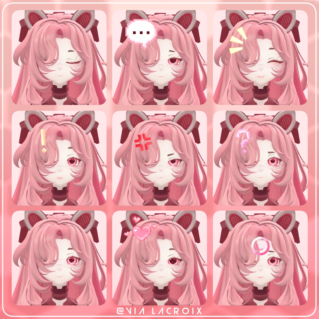 Poppy Squirrel Robot, 3D Avatar for VRChat
