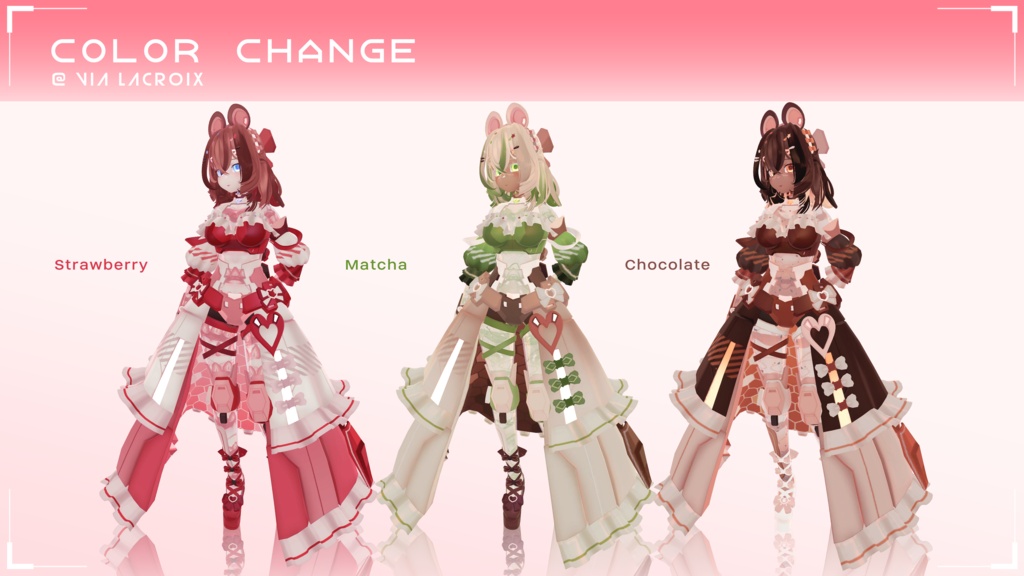 Amelia Mouse Robot, 3D Avatar for VRChat