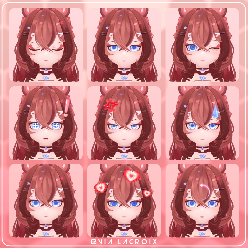 Amelia Mouse Robot, 3D Avatar for VRChat