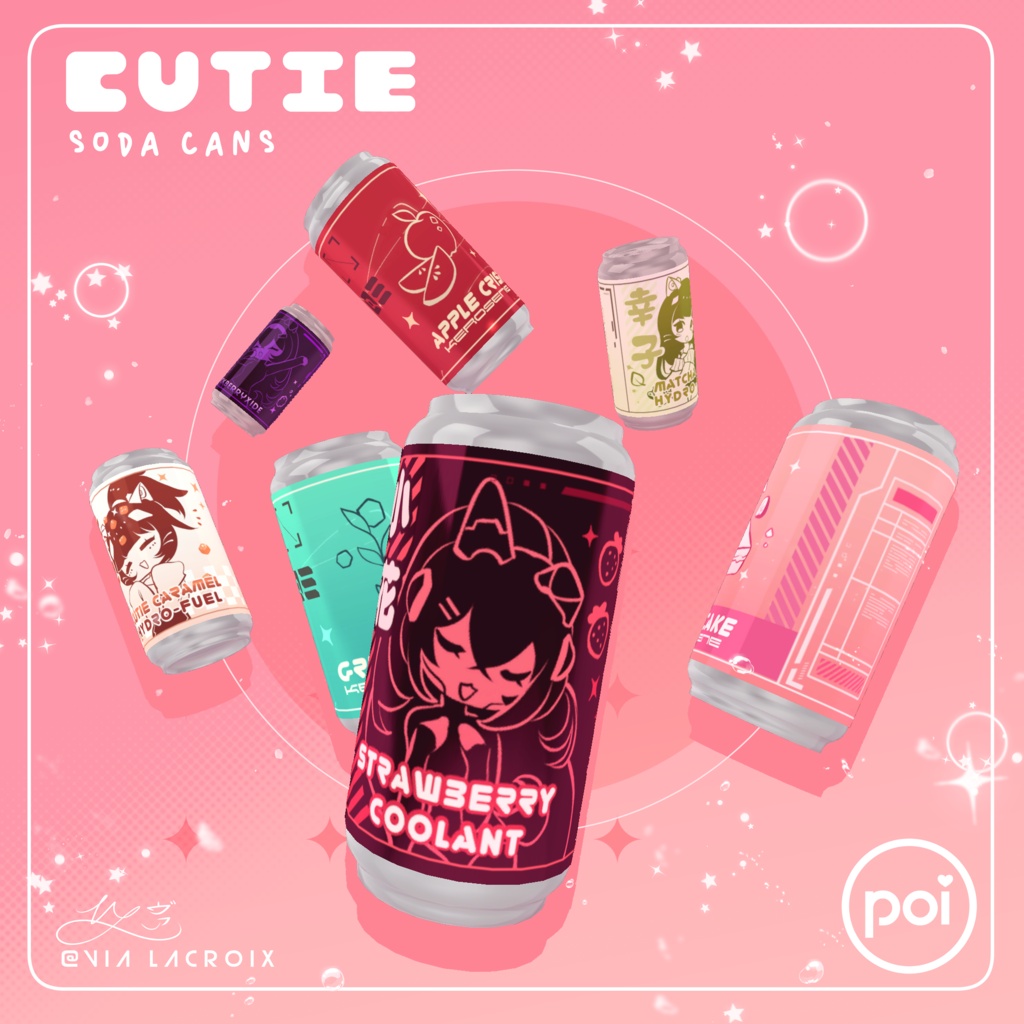 Cutie Soda Cans ♡ Textures