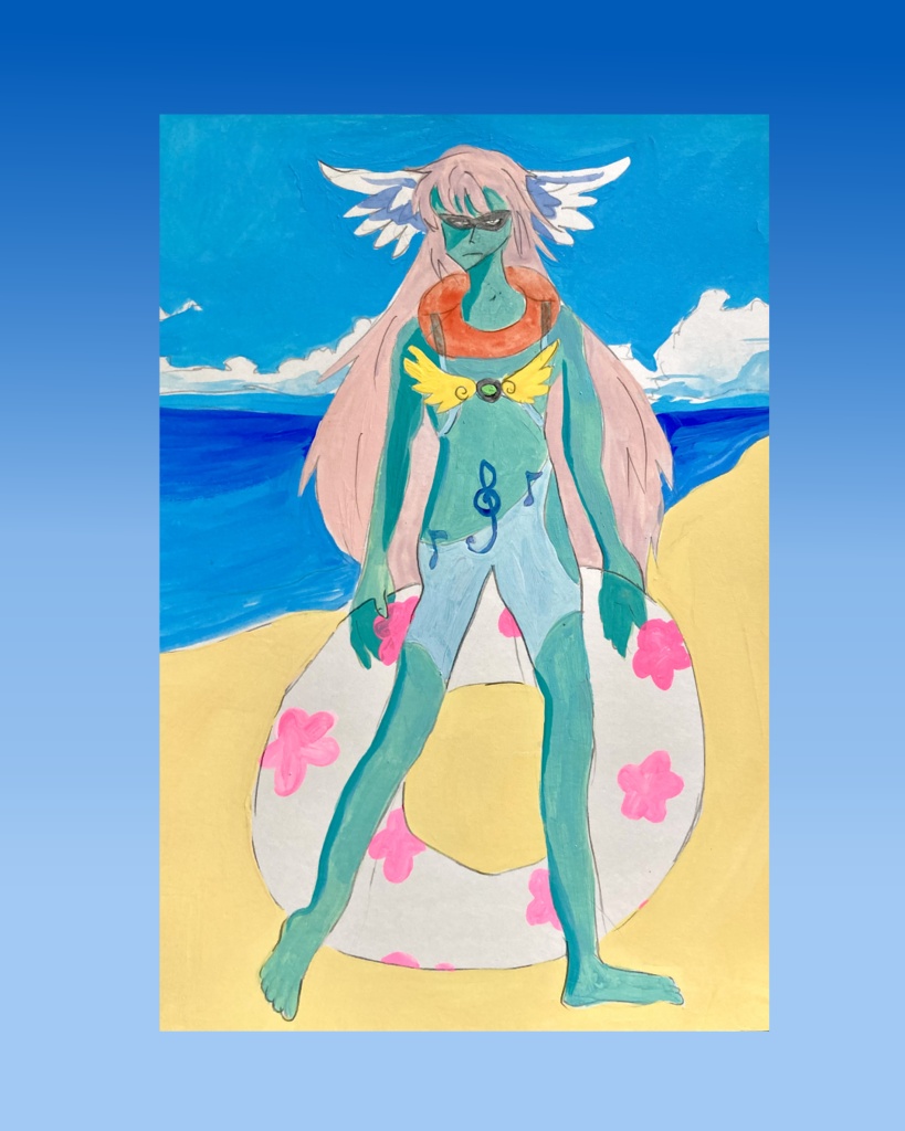 ドローイング_ビニールエンジェル