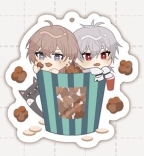 【非公式】くろのわアクリルキーホルダー+チェキカード