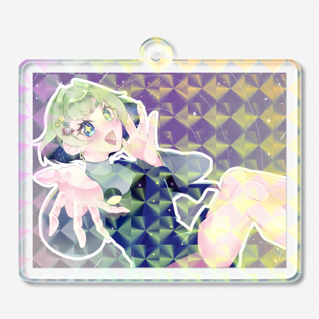 M-aRizeスペースシリーズホログラムキーホルダー