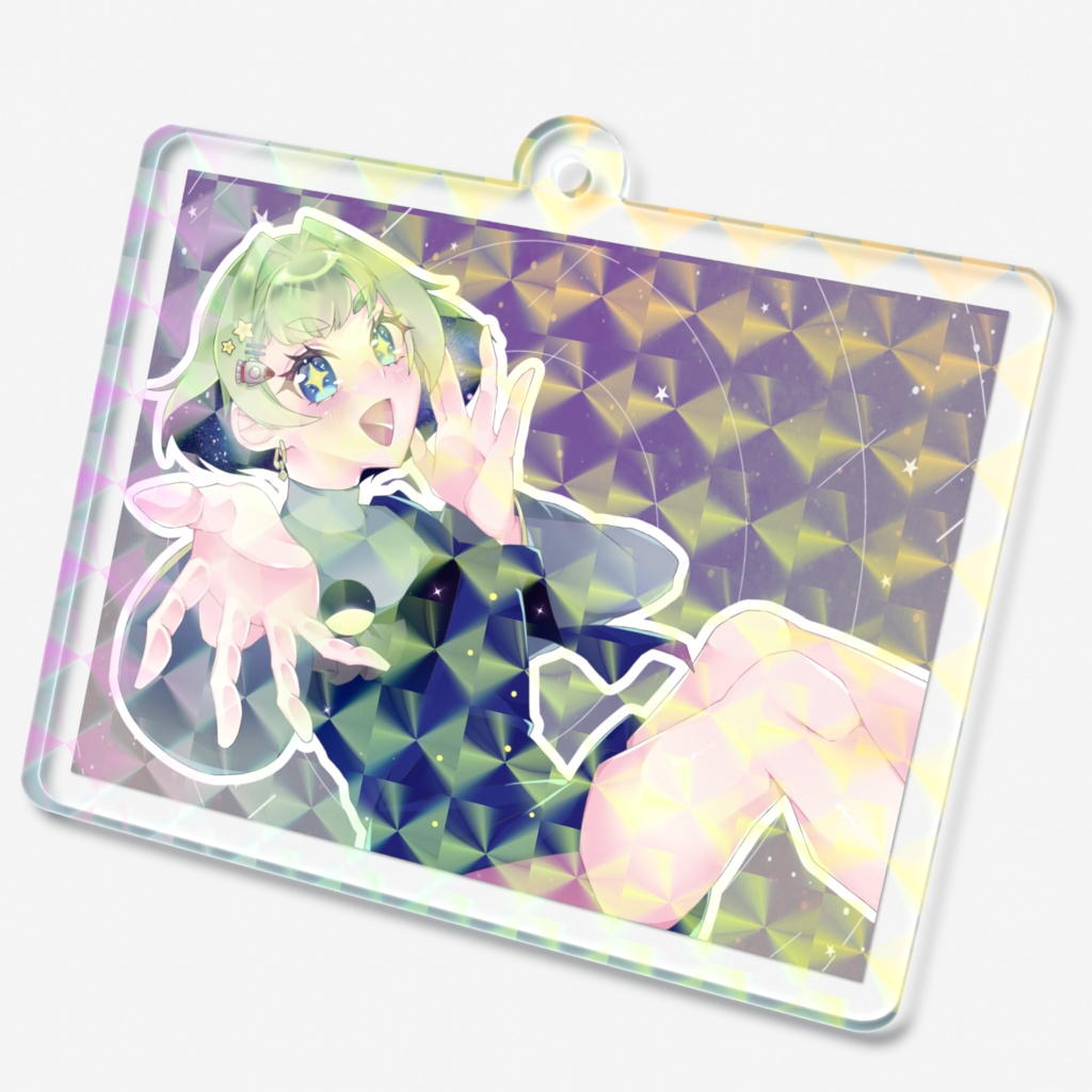 M-aRizeスペースシリーズホログラムキーホルダー