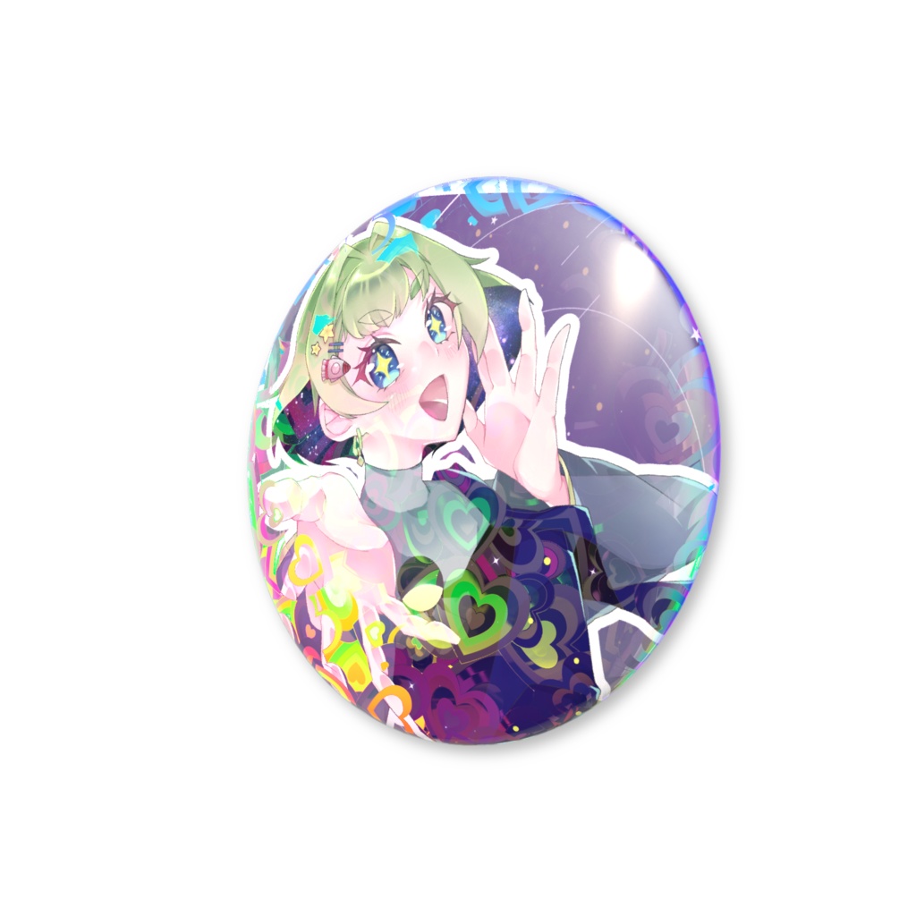 M-aRizeスペースシリーズ ホログラム缶バッジ