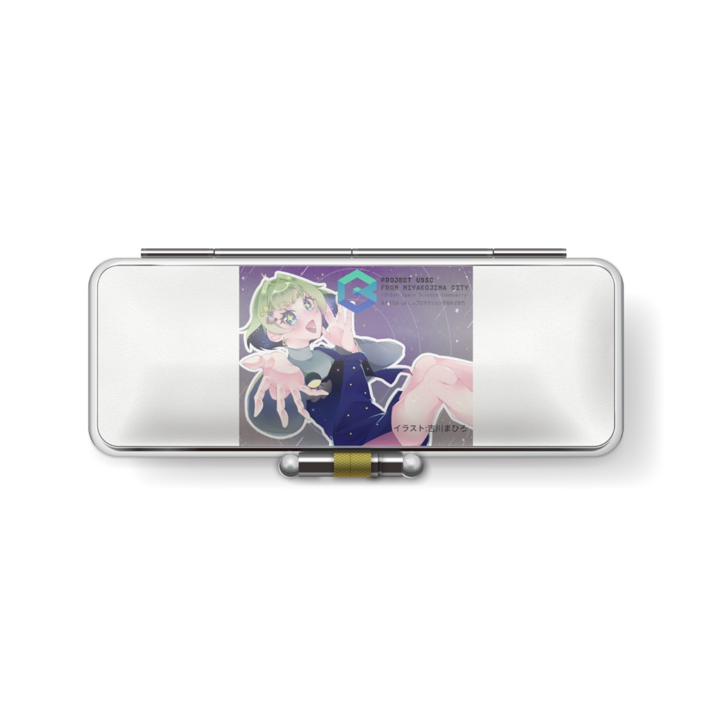 M-aRizeスペースシリーズ 社名ロゴ入りイラスト付印鑑ケース