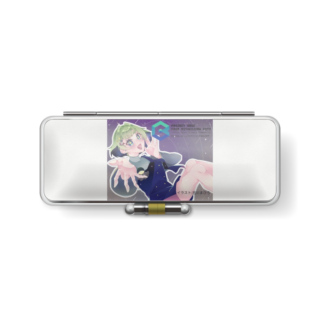 M-aRizeスペースシリーズ 社名ロゴ入りイラスト付印鑑ケース