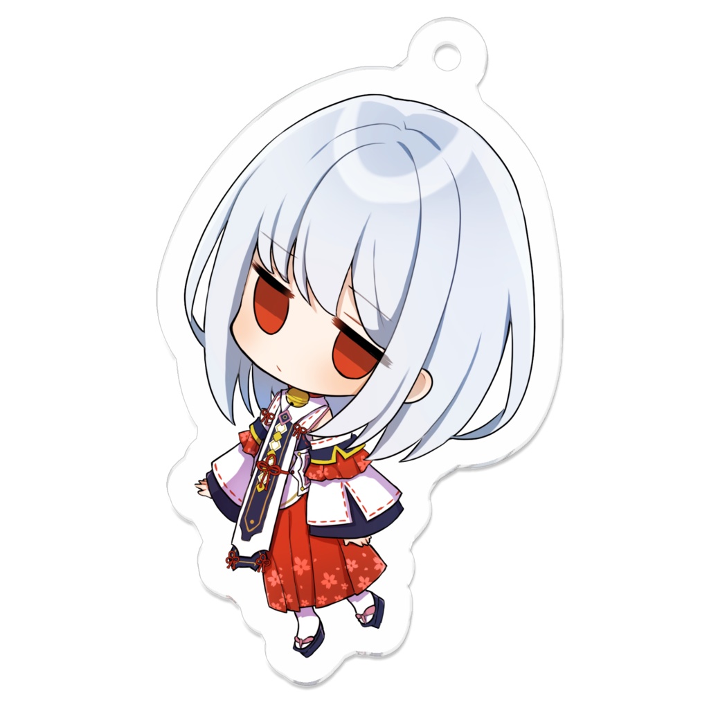 はる(依代弐赤)アクリルキーホルダー