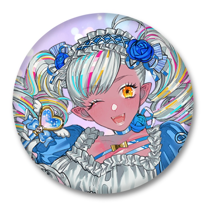 【ハーフアニバ】キラキラ缶バッジ