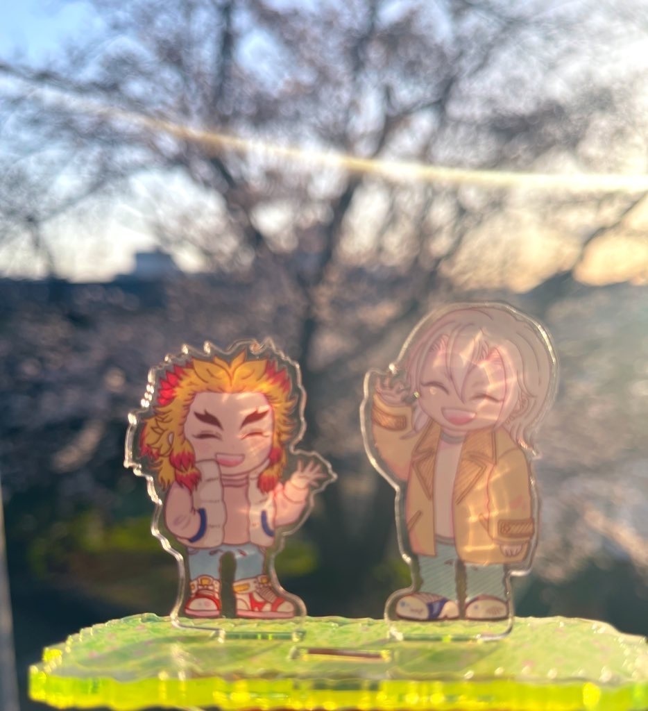 💎🔥💎 春のお出かけアクスタ