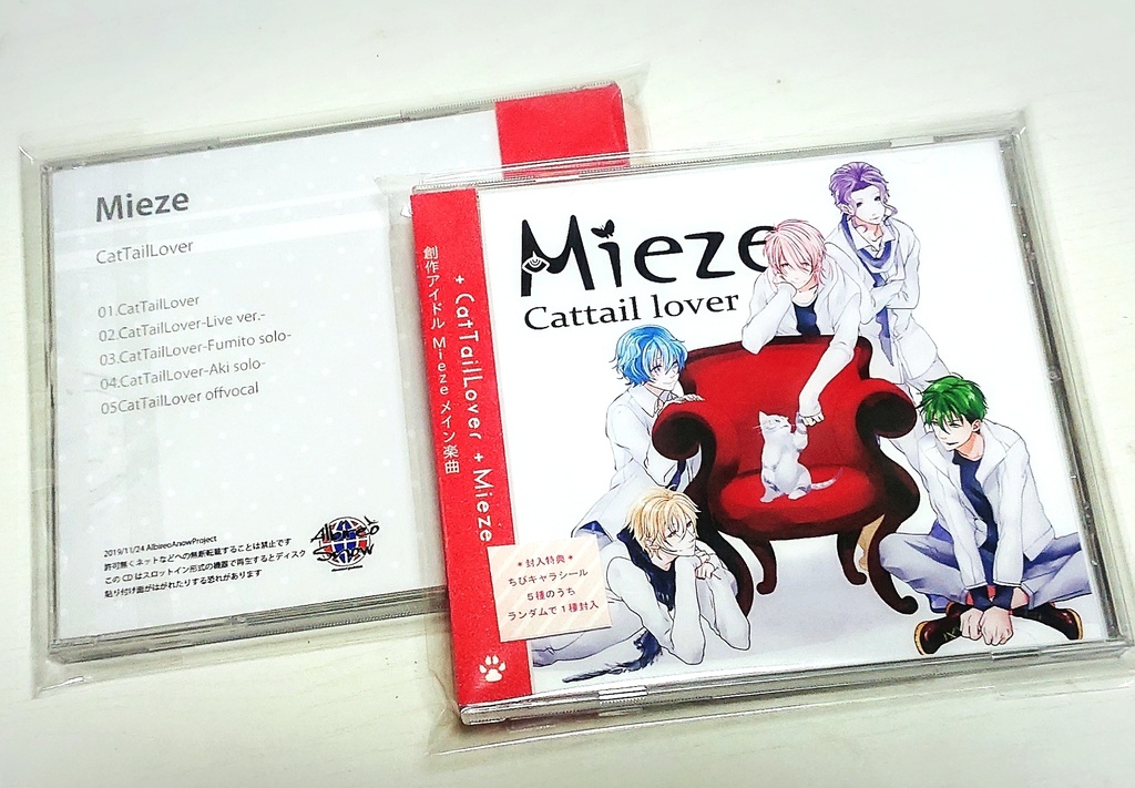 創作アイドル本とCDのセット