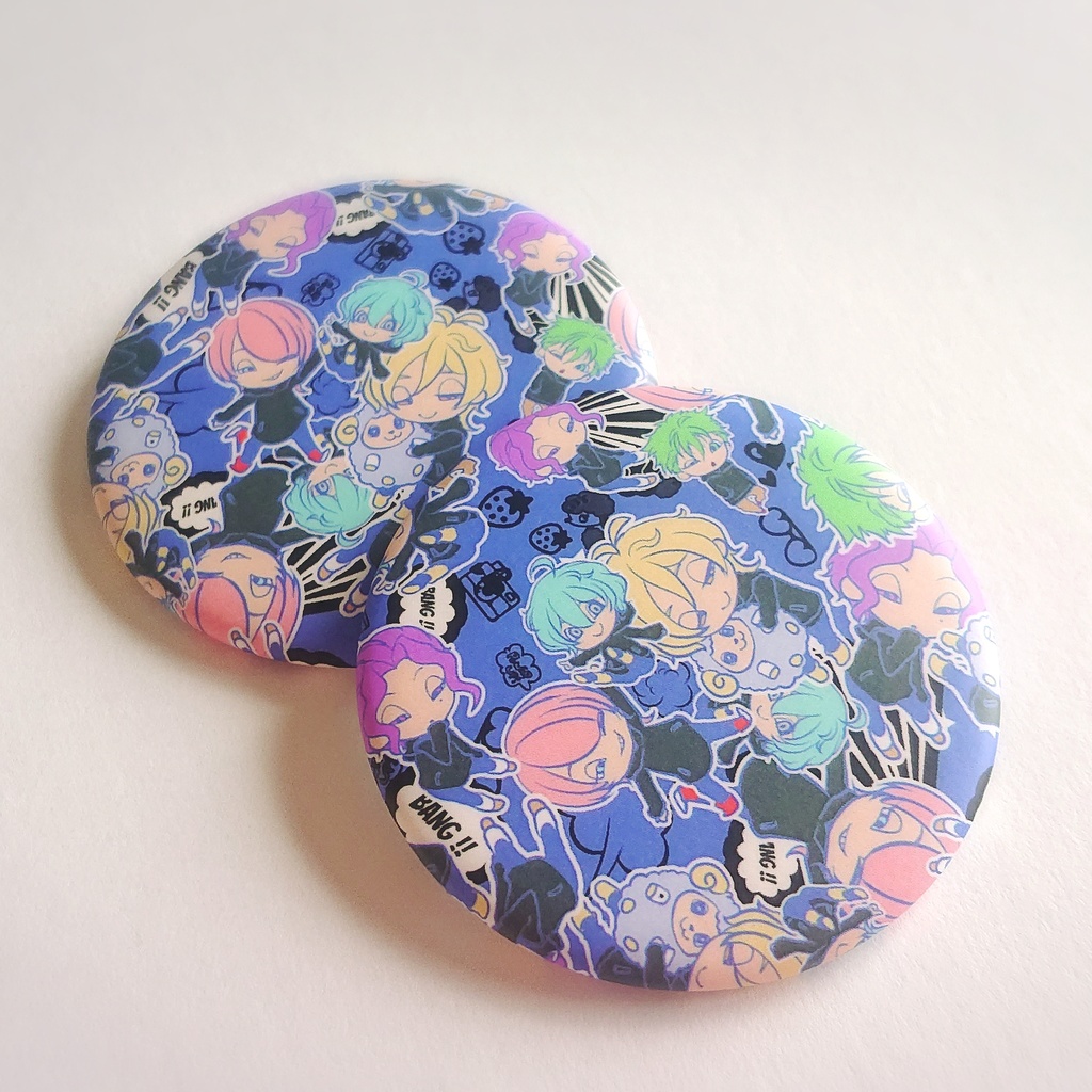 創作アイドルmieze57mm缶バッジ 