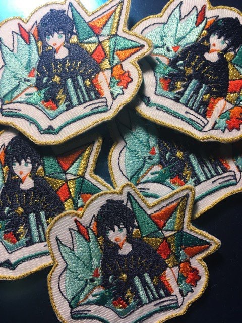 カーノク刺繍バッジ