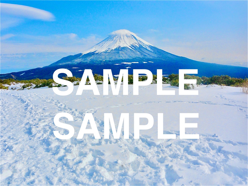 A Mt. Fuji wallpaper for the hot summer 