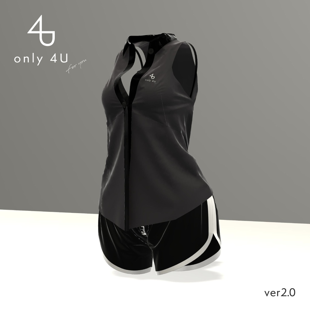 【only 4U】ブランド創設記念無料配布衣装【セフィラ用】ver2.00