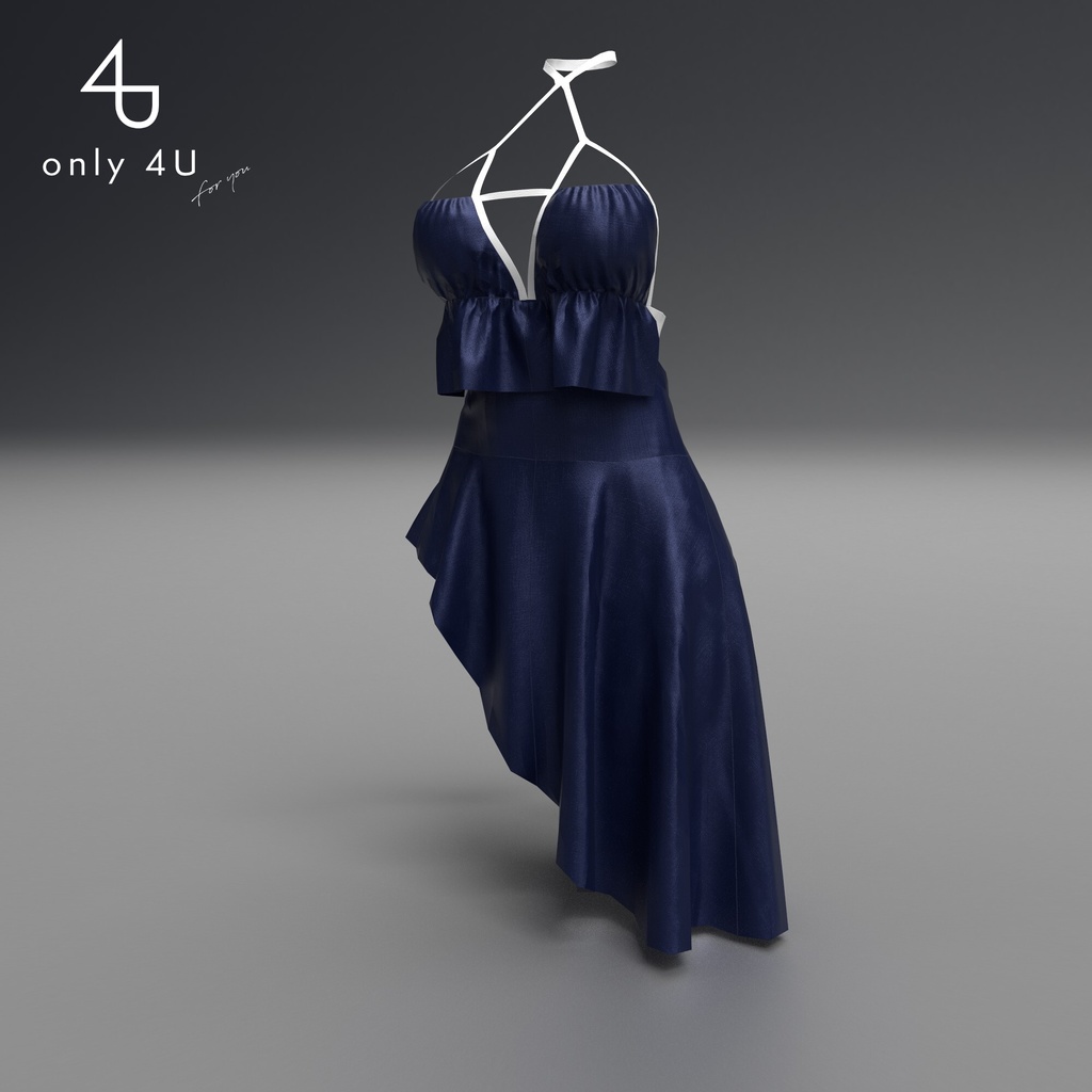 【only 4U】ノーブルウォータードレス【竜胆ちゃん・モフィラちゃん対応】