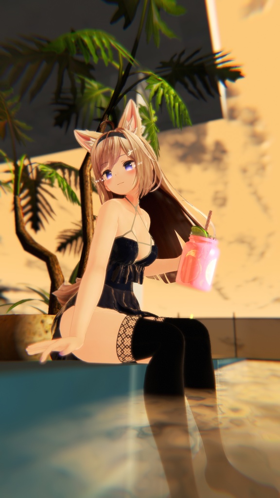 【only 4U】ノーブルウォータードレス【竜胆ちゃん・モフィラちゃん対応】