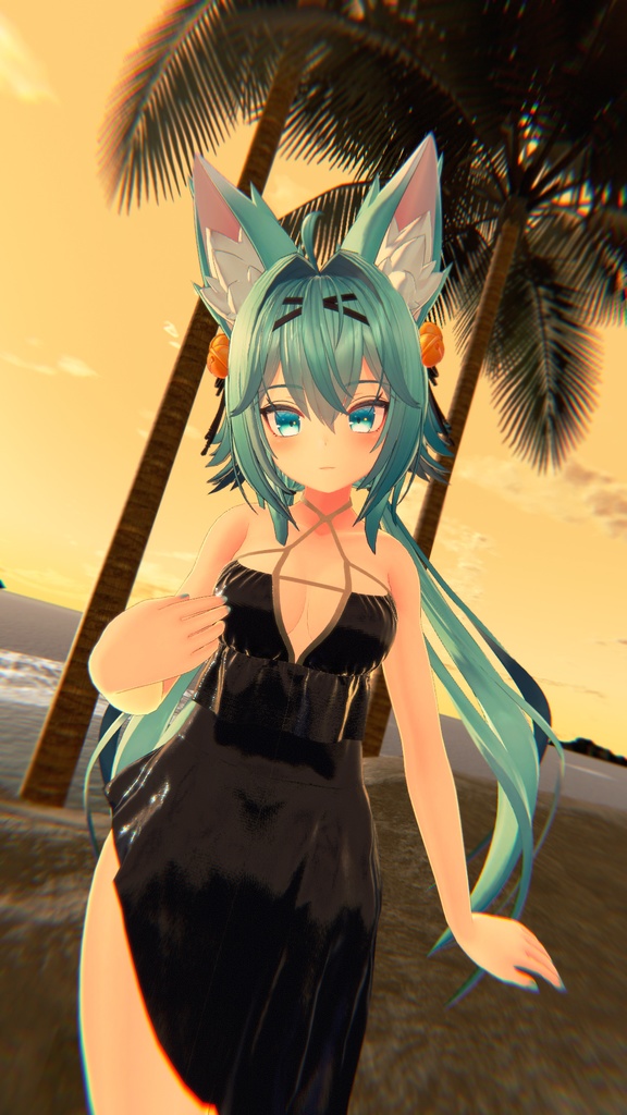 【only 4U】ノーブルウォータードレス【竜胆ちゃん・モフィラちゃん対応】