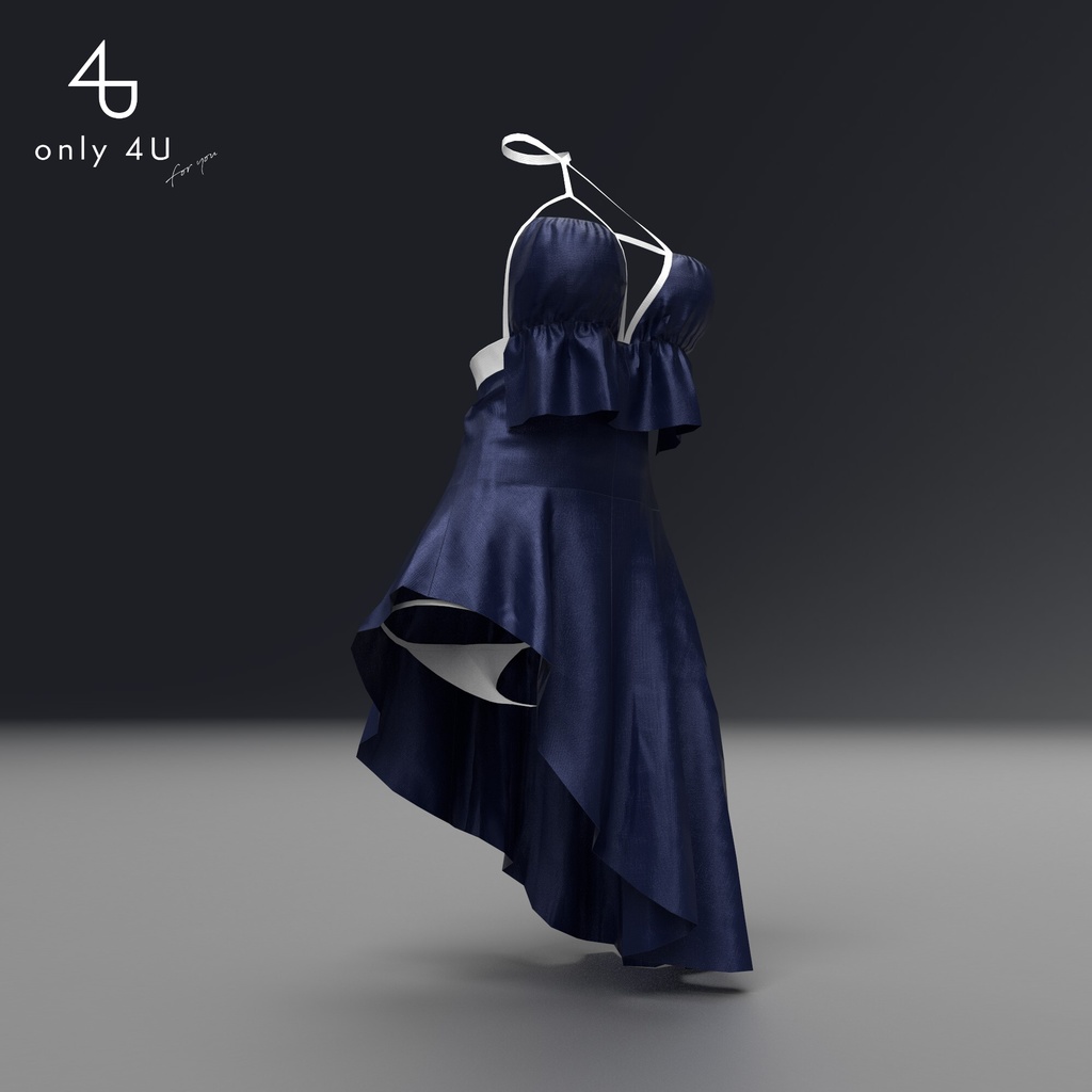 【only 4U】ノーブルウォータードレス【竜胆ちゃん・モフィラちゃん対応】