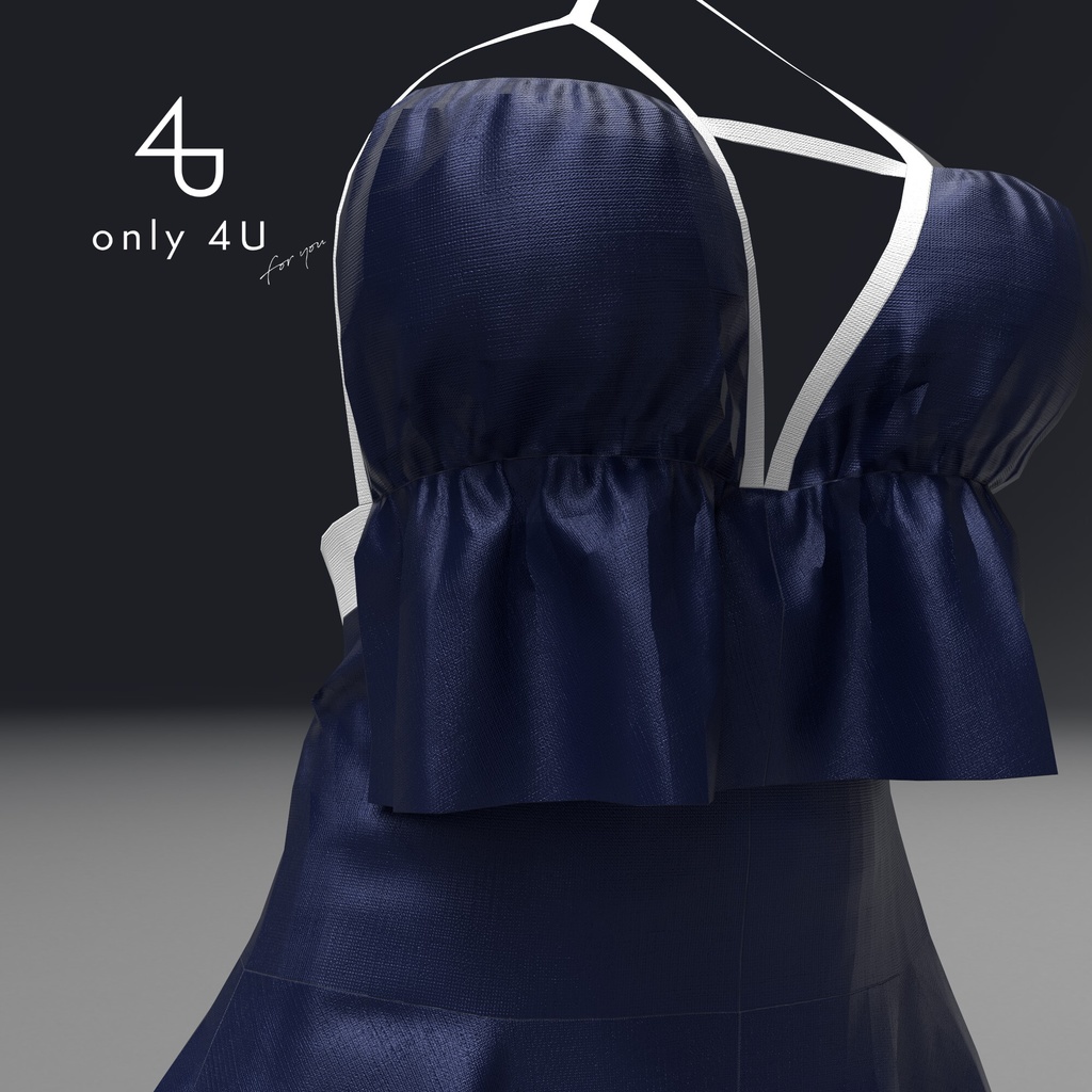 【only 4U】ノーブルウォータードレス【竜胆ちゃん・モフィラちゃん対応】