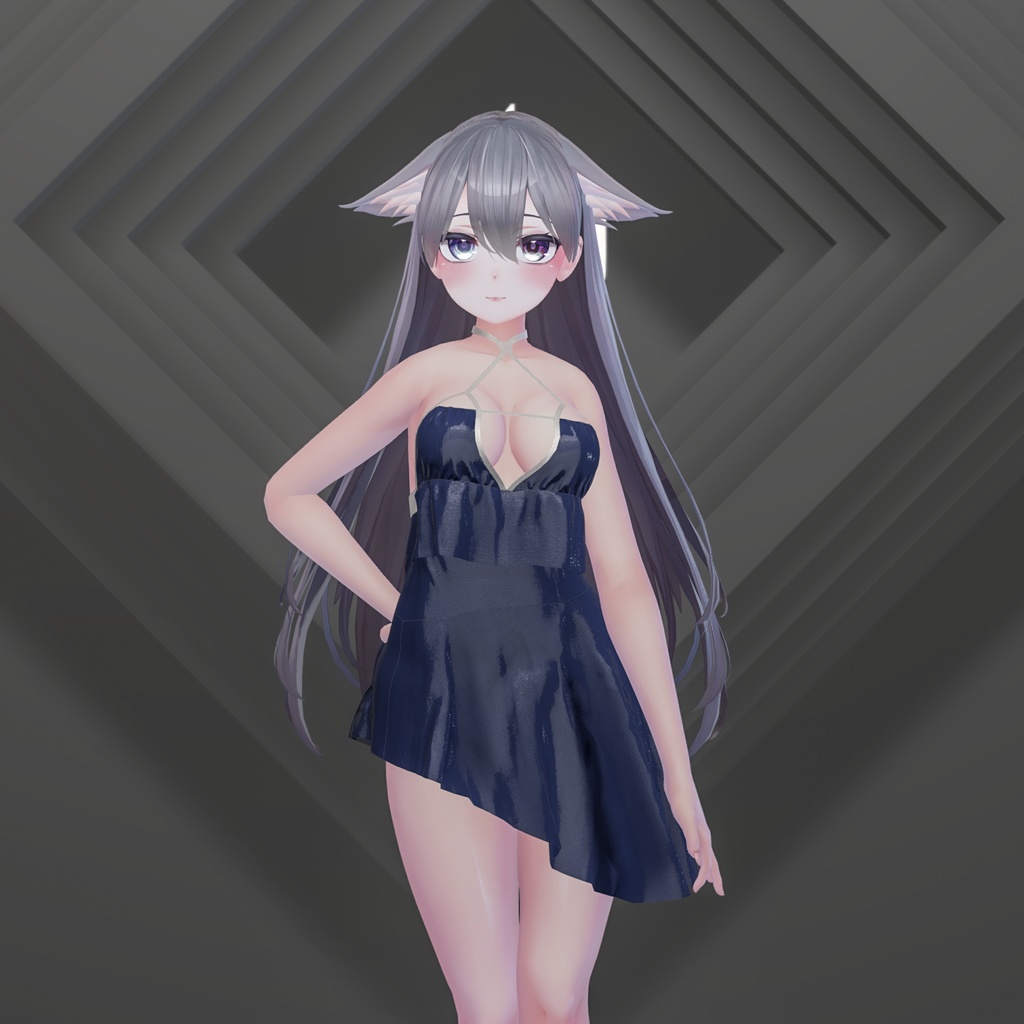 【only 4U】ノーブルウォータードレス【舞夜ちゃん・桔梗ちゃん対応】