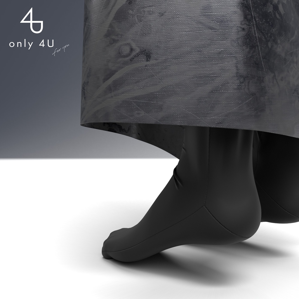 【only 4U】ワンサイドスリットタイトドレス (W)【桔梗ちゃん・舞夜ちゃん・セレスティアちゃん対応】