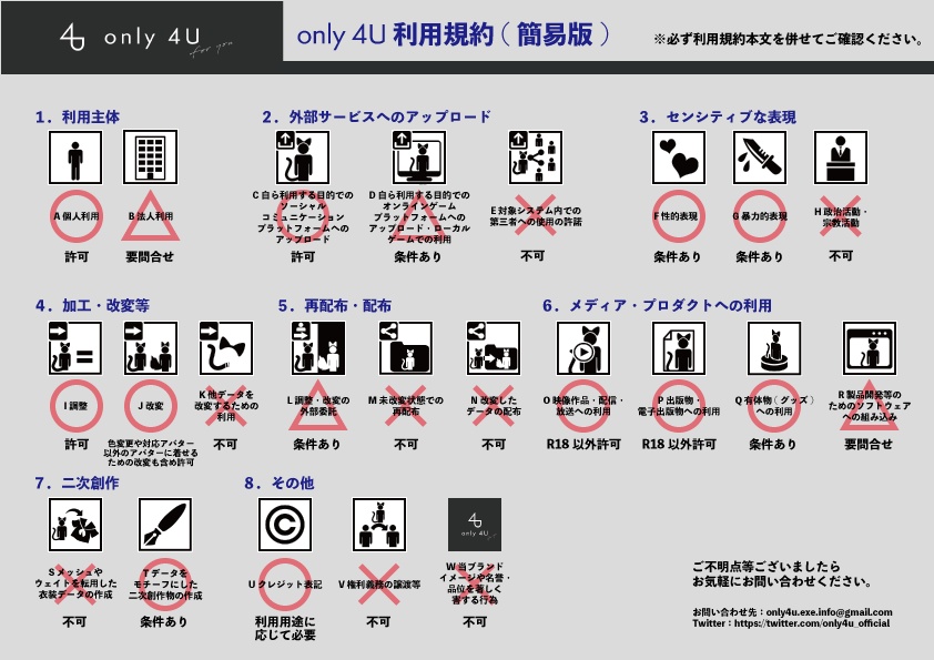 【only 4U】オールウェイズレザーコーデ(1st)【桔梗ちゃん対応】