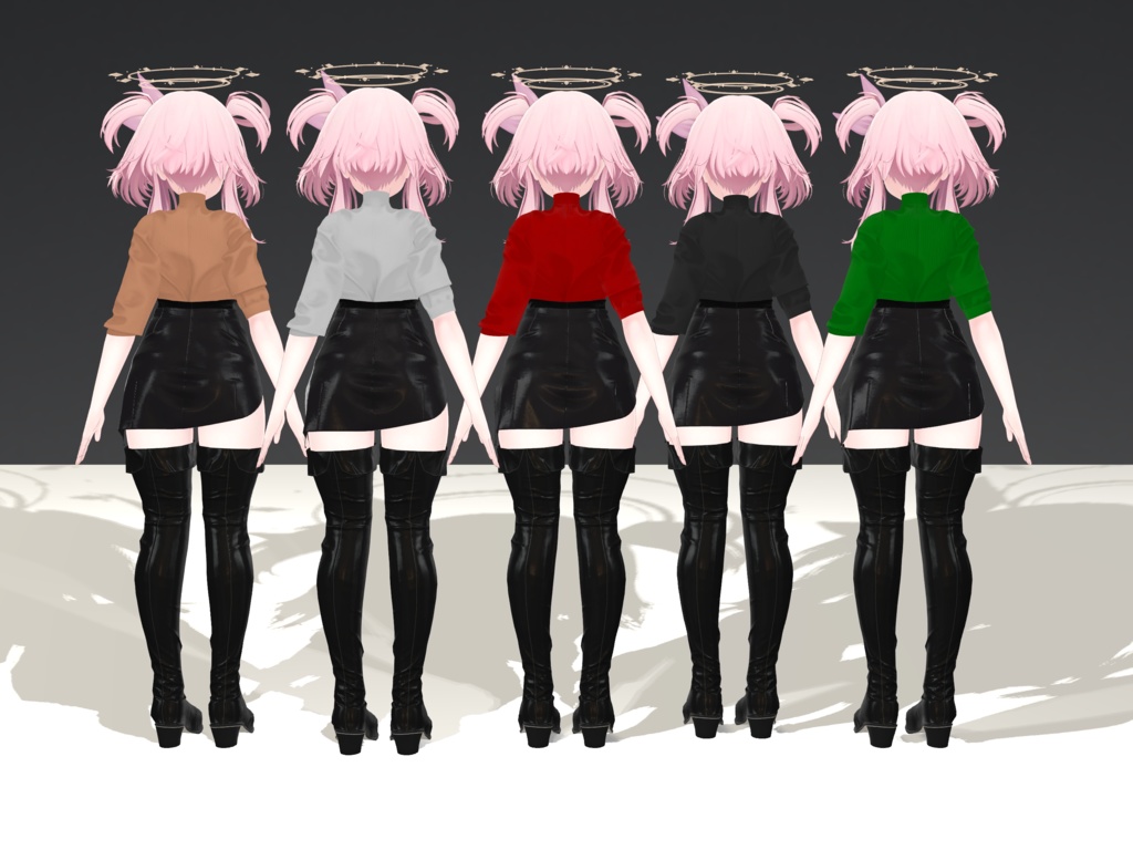 【only 4U】オールウェイズレザーコーデ(1st)【セレスティアちゃん対応】