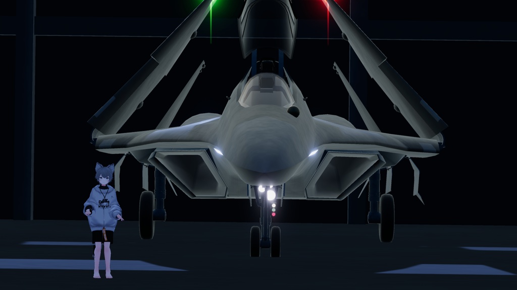 【VRC想定】Sacc1.64『SAF-3 ≪ENFORCER≫』SaccFlight導入済み