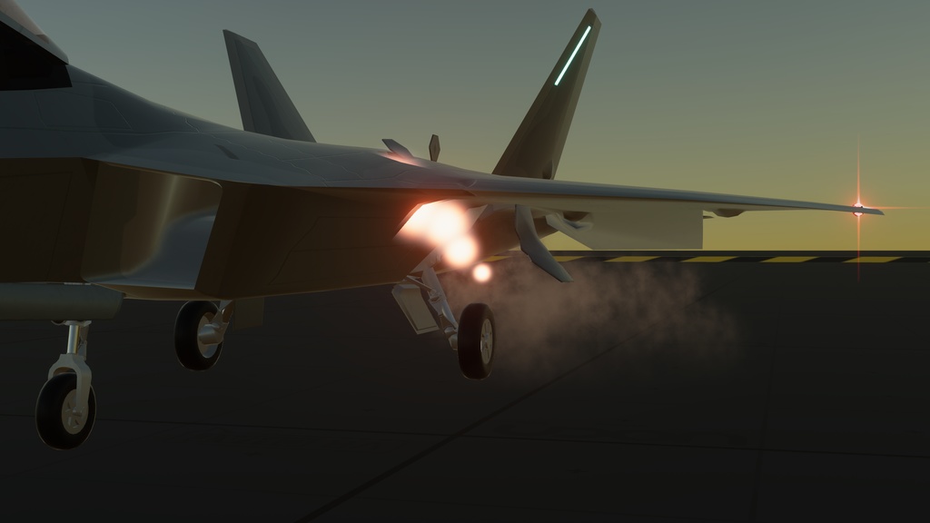 【VRC想定】Sacc1.64『FA-22≪RAPTOR≫』SaccFlight導入済み