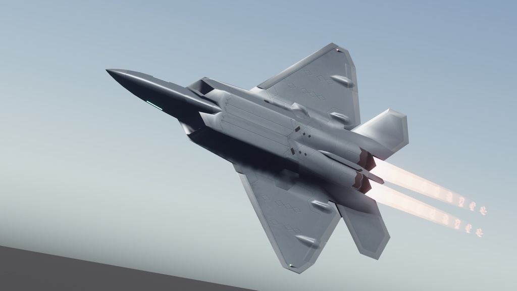 【VRC想定】Sacc1.64『FA-22≪RAPTOR≫』SaccFlight導入済み