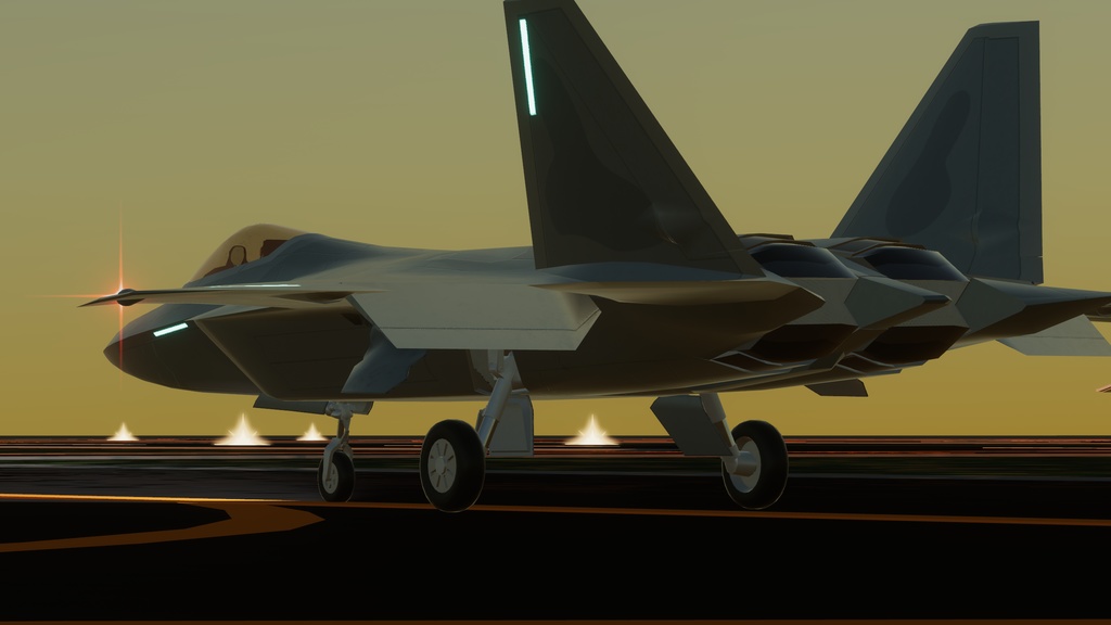 【VRC想定】Sacc1.64『FA-22≪RAPTOR≫』SaccFlight導入済み