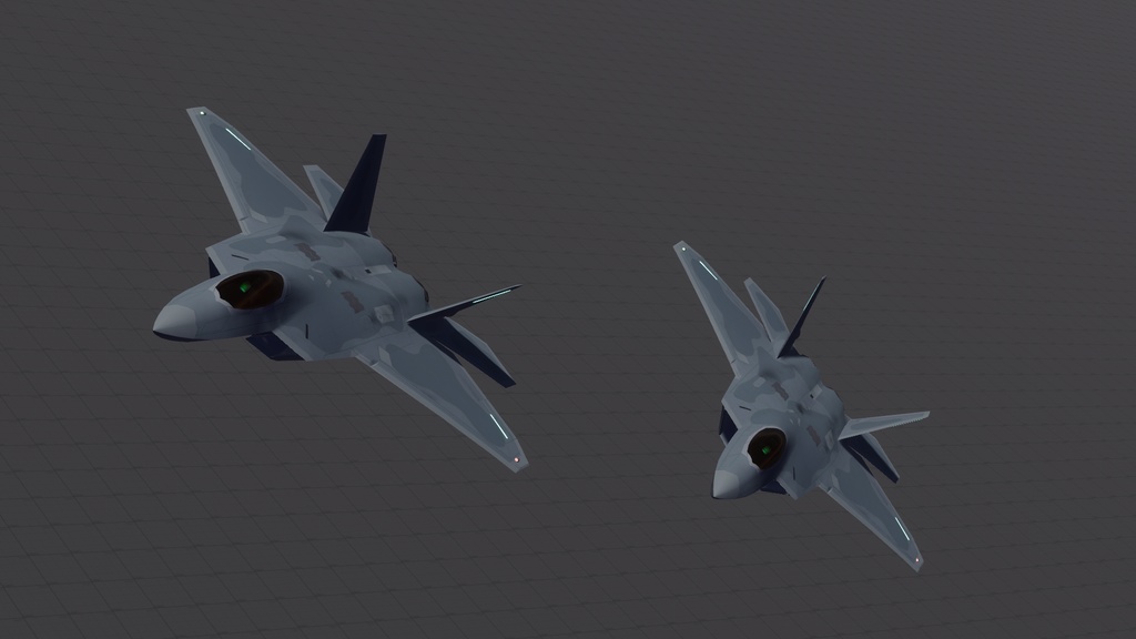 【VRC想定】Sacc1.64『FA-22≪RAPTOR≫』SaccFlight導入済み