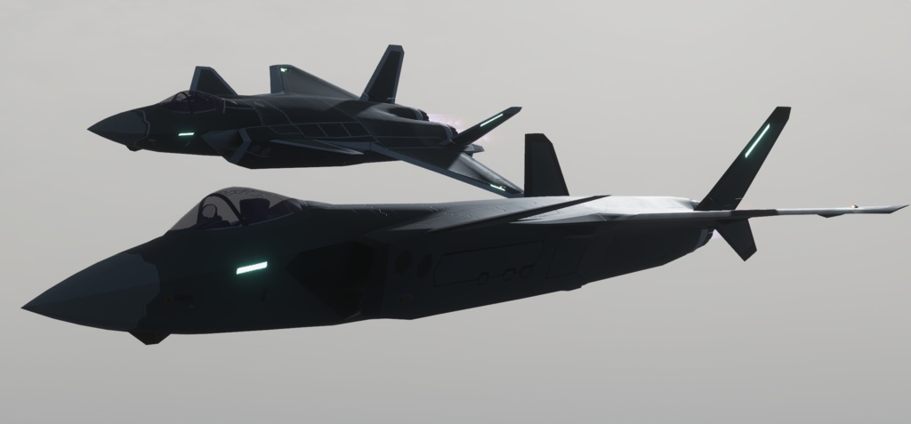 【VRC想定】Sacc1.64『JQ-20≪MIGHTY DRAGON≫』SaccFlight導入済み