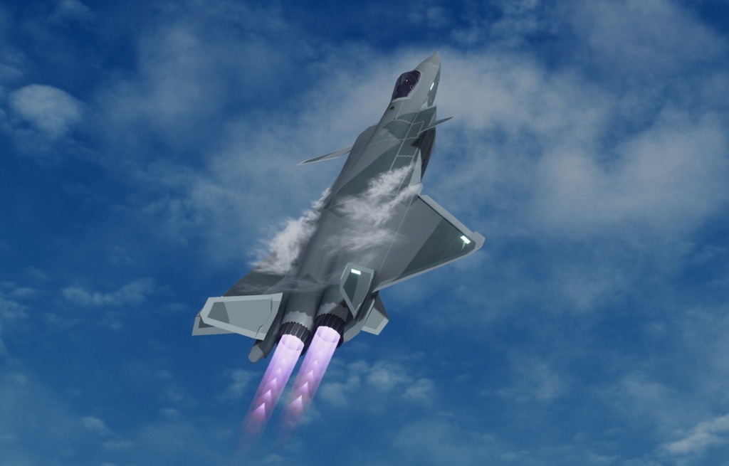 【VRC想定】Sacc1.64『JQ-20≪MIGHTY DRAGON≫』SaccFlight導入済み