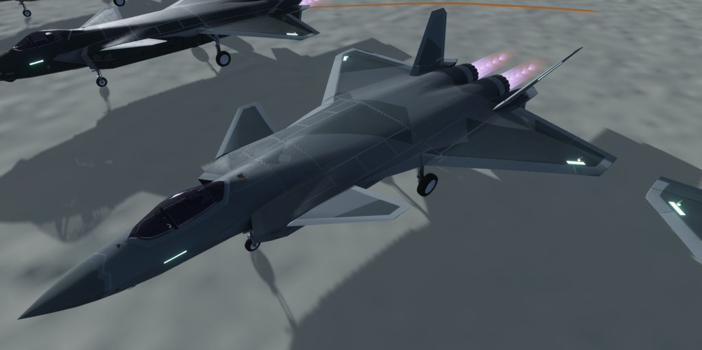 【VRC想定】Sacc1.64『JQ-20≪MIGHTY DRAGON≫』SaccFlight導入済み