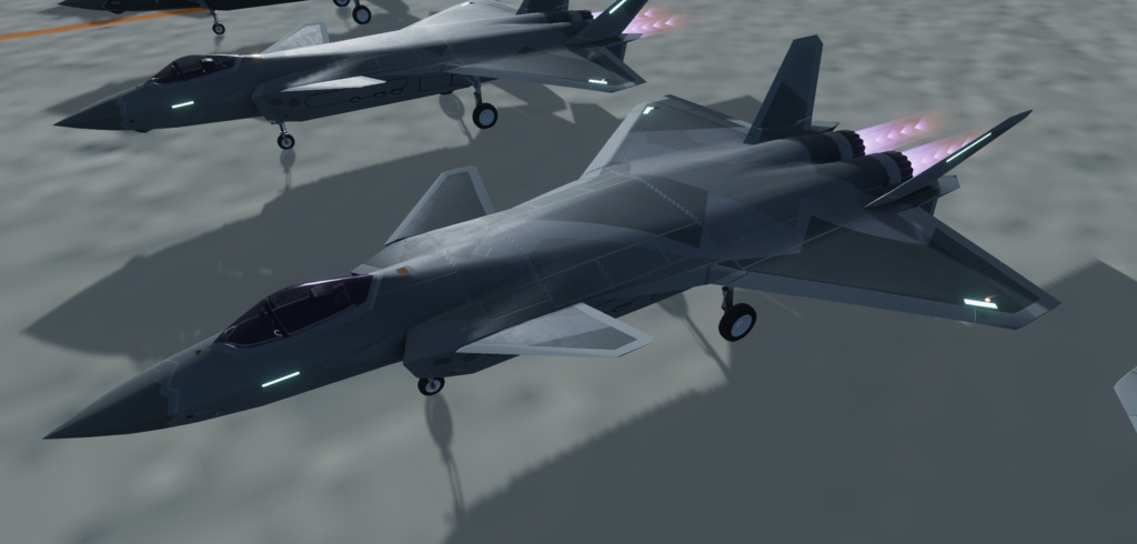 【VRC想定】Sacc1.64『JQ-20≪MIGHTY DRAGON≫』SaccFlight導入済み