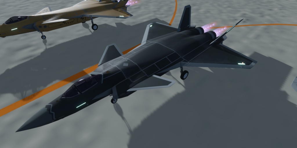 【VRC想定】Sacc1.64『JQ-20≪MIGHTY DRAGON≫』SaccFlight導入済み