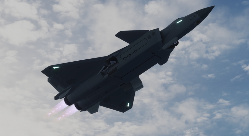 【VRC想定】Sacc1.64『JQ-20≪MIGHTY DRAGON≫』SaccFlight導入済み