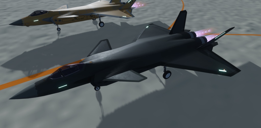 【VRC想定】Sacc1.64『JQ-20≪MIGHTY DRAGON≫』SaccFlight導入済み