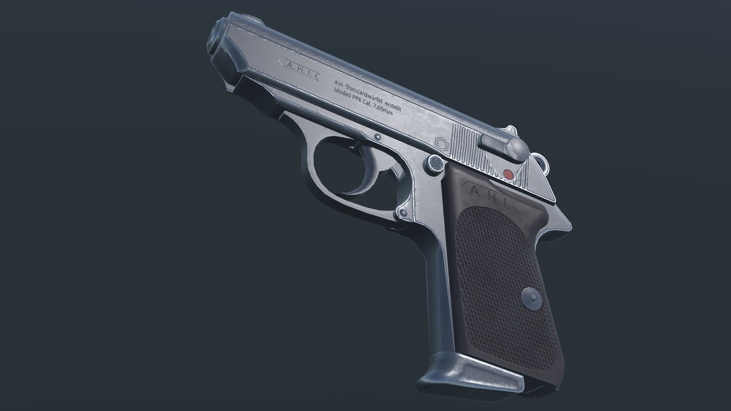 【VRC想定】「ウォルター(ワルサー)PPK」"Walter PPK"