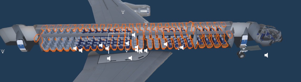 【VRC想定】Sacc1.8.0『Spring707』SaccFlight導入済み