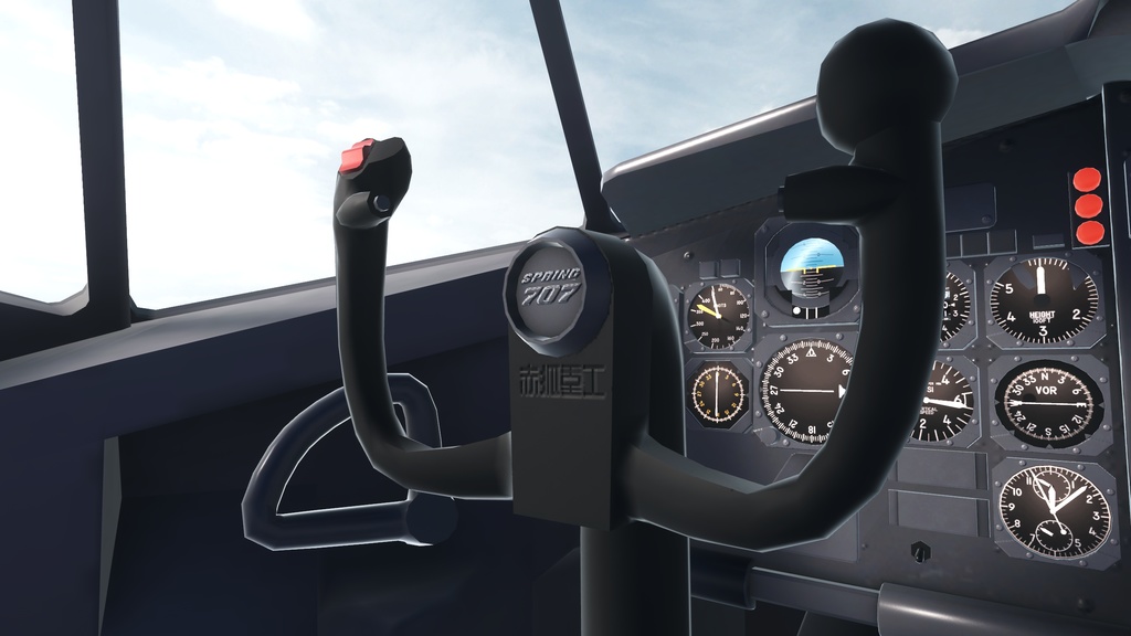 【VRC想定】Sacc1.8.0『Spring707』SaccFlight導入済み
