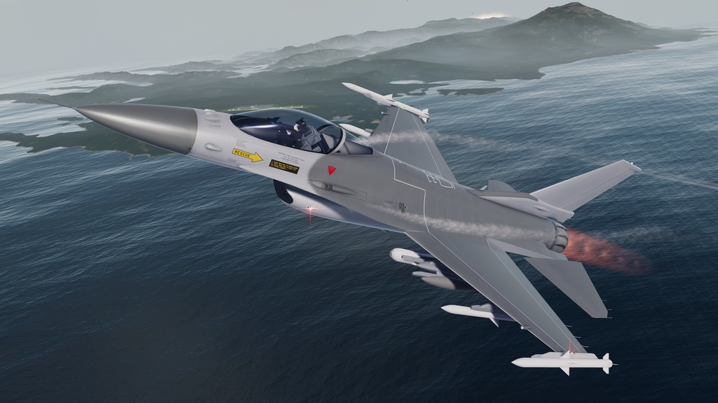 【VRC想定】Sacc1.8『FA-16≪Viper≫』SaccFlight導入済み