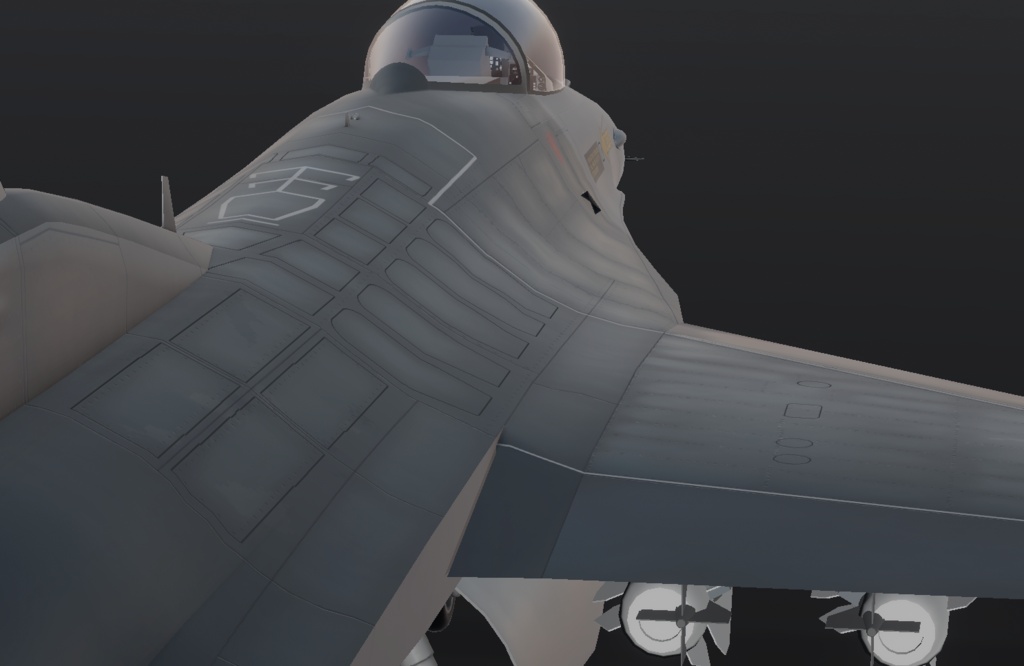 【VRC想定】Sacc1.8『FA-16≪Viper≫』SaccFlight導入済み