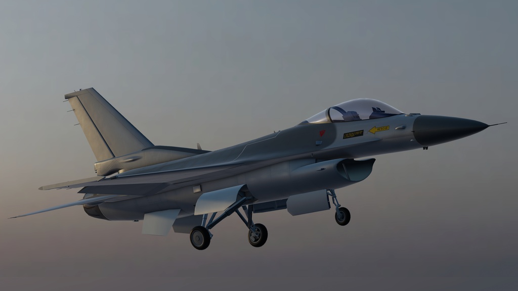 【VRC想定】Sacc1.8『FA-16≪Viper≫』SaccFlight導入済み