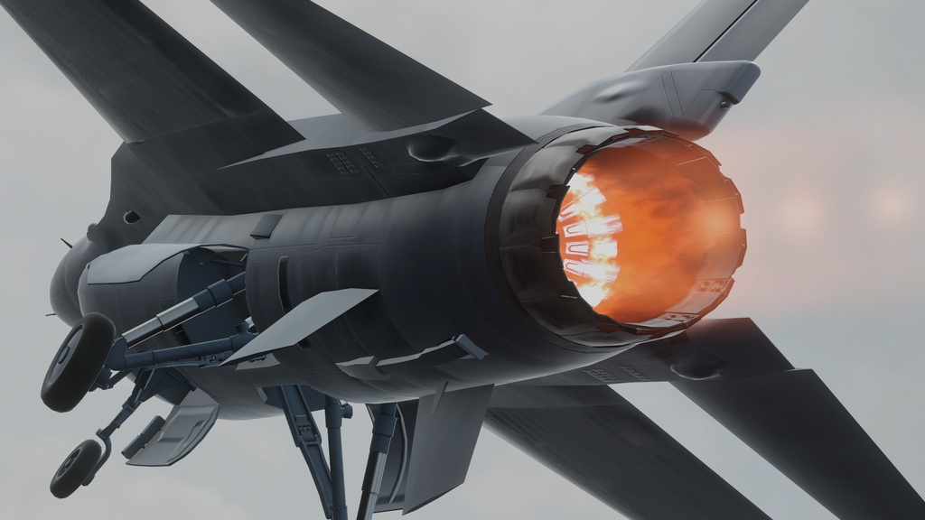 【VRC想定】Sacc1.8『FA-16≪Viper≫』SaccFlight導入済み
