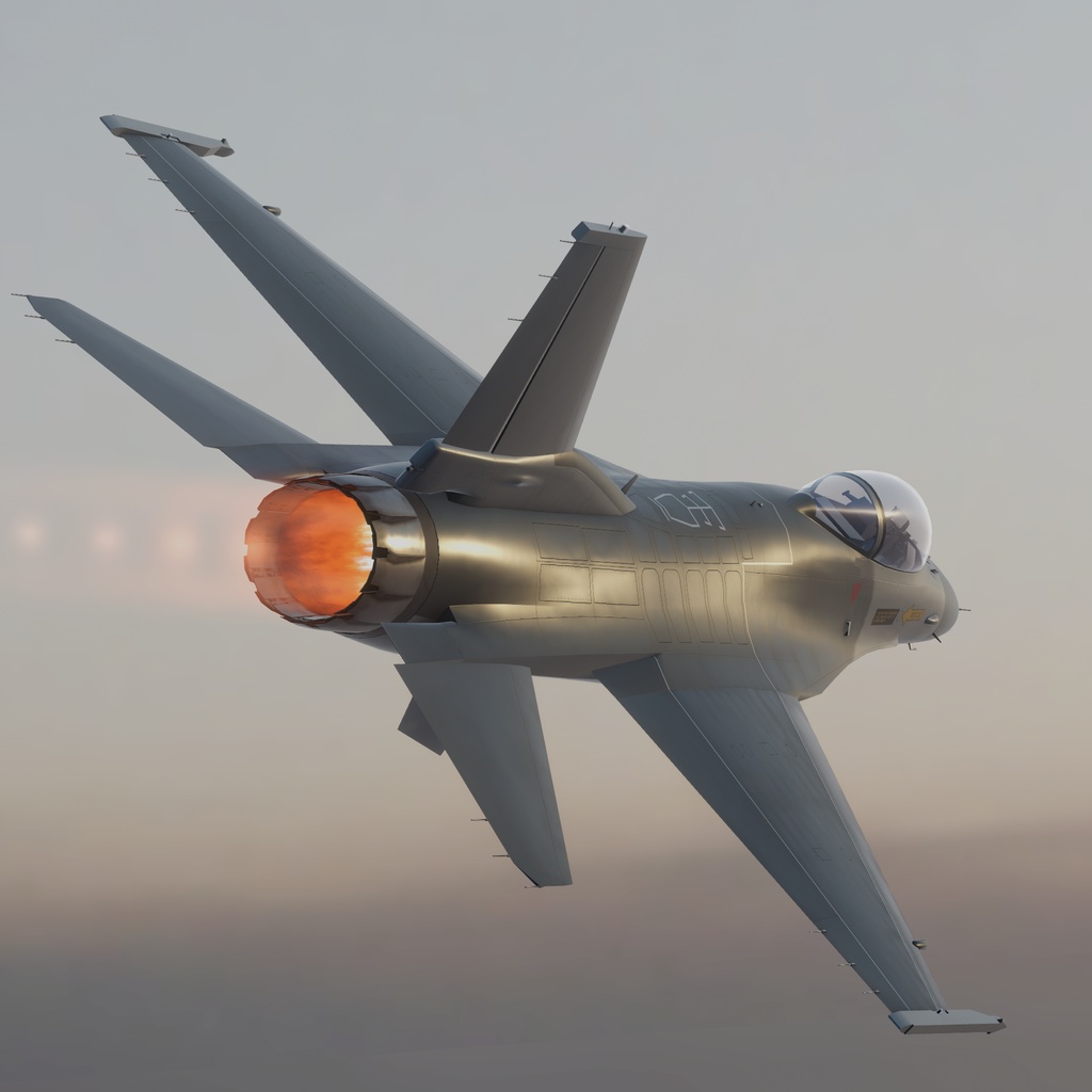 【VRC想定】Sacc1.8『FA-16≪Viper≫』SaccFlight導入済み